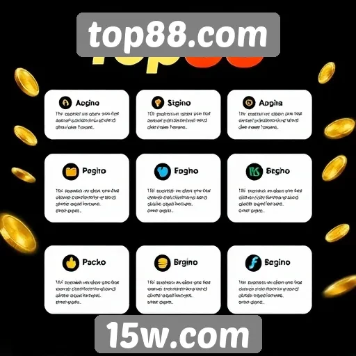 Funcionalidades destacadas de top88.com para jogadores